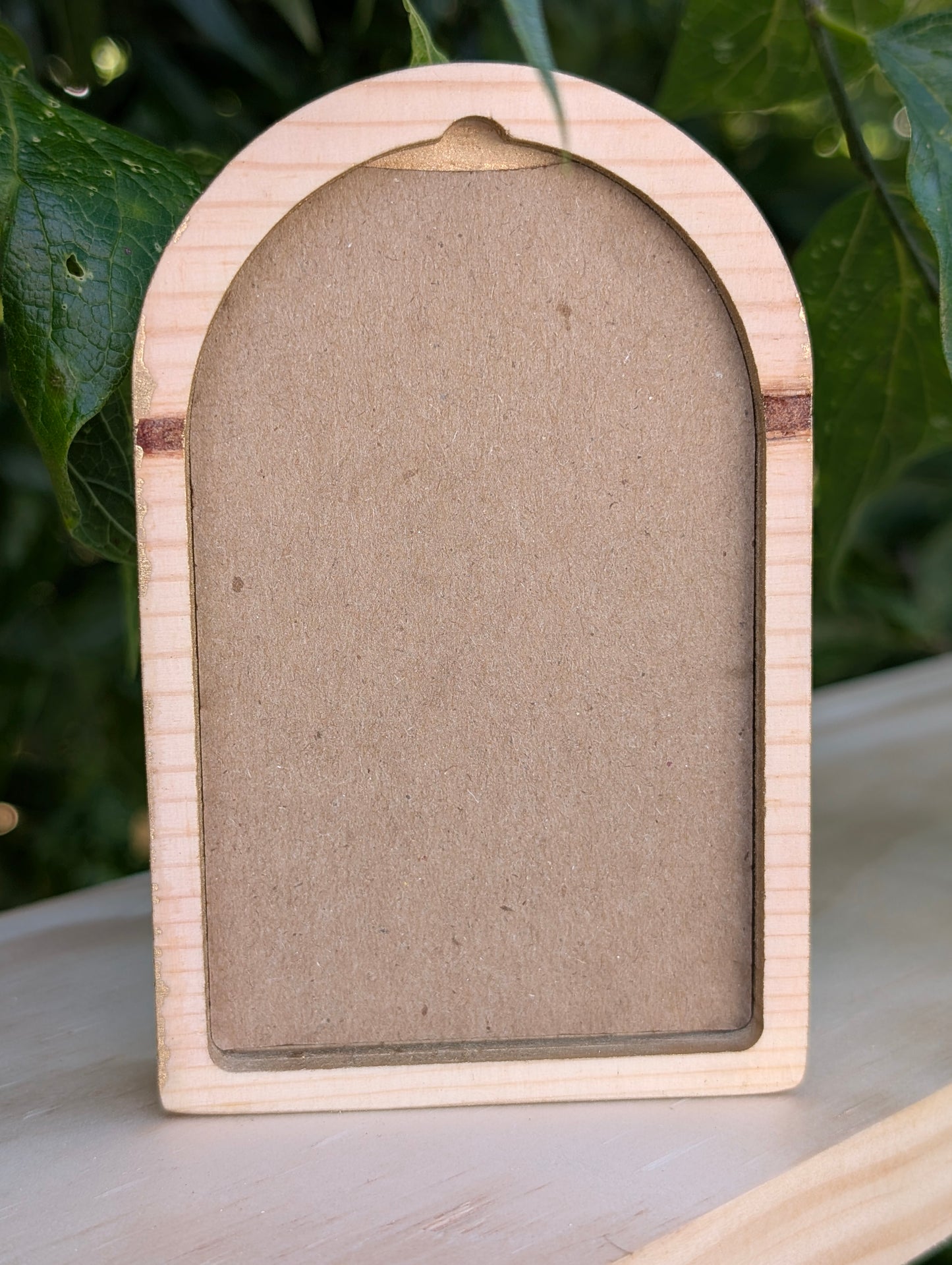 Squirrel and Coffee cup - Ornate Arch Frame