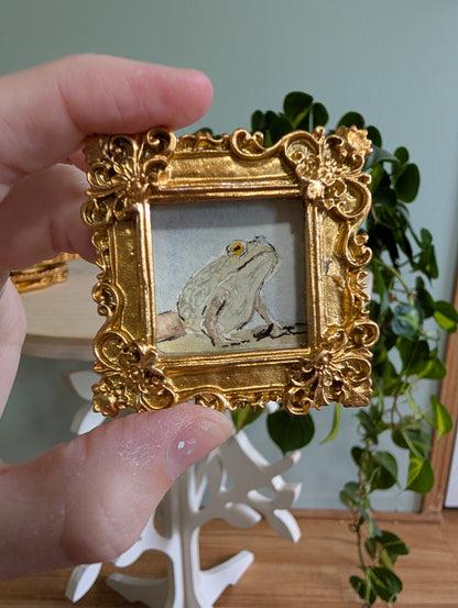 Mini Painting - Original Watercolor Art by Lora Cavallin