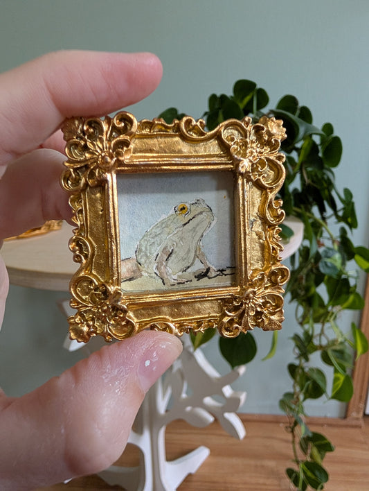 Mini Painting - Original Watercolor Art by Lora Cavallin