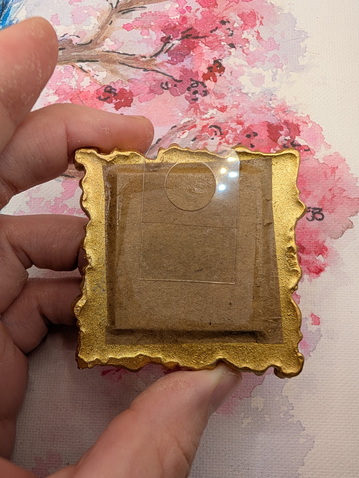 Mini Teapot Painting - Original Watercolor Art by Lora Cavallin