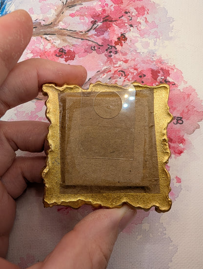 Mini Teapot Painting - Original Watercolor Art by Lora Cavallin